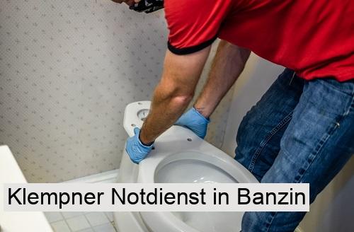Klempner Notdienst in Banzin